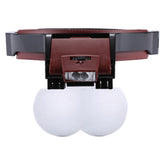 Multi-function Adjustable Maintenance Dentistry Reading Head Magnifier with 2 LED Light & 4 Lenses (1.7X, 2X, 2.5X, 4X), 5 Lens 1.0X-3.5X  (Black)